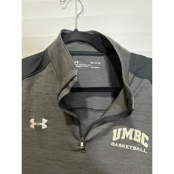 Under Armour UMBC Retrievers Basketball 1/4 Zip‎ - Size M - Picture 2 of 3